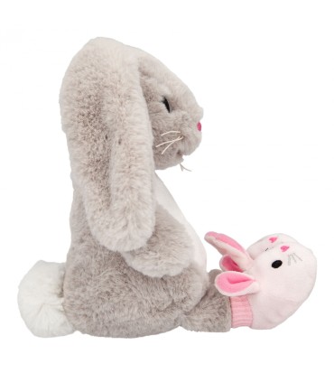 PELUCHE CONEJITO NELLY GRIS