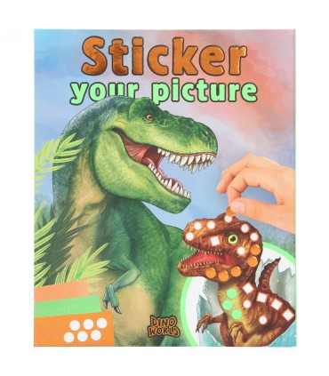 DINO WORLD STICKER YOUR PICTURE