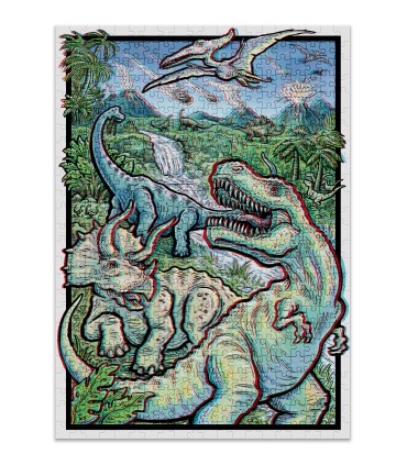 Puzzle Dinosaurs 3D 500