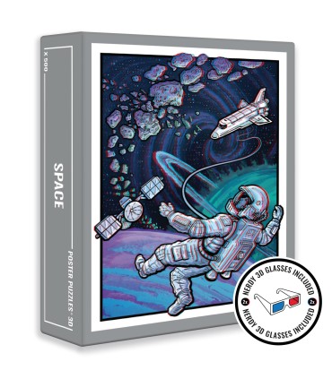 Puzzle Space 3D 500 piezas