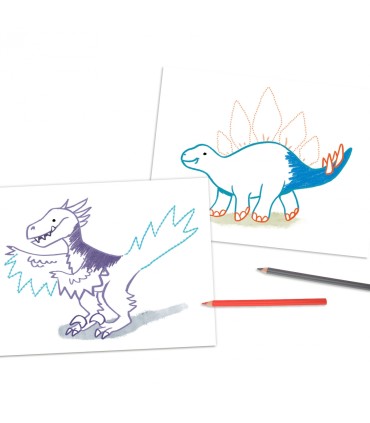 LIBRO COLOREAR DINO WORLD
