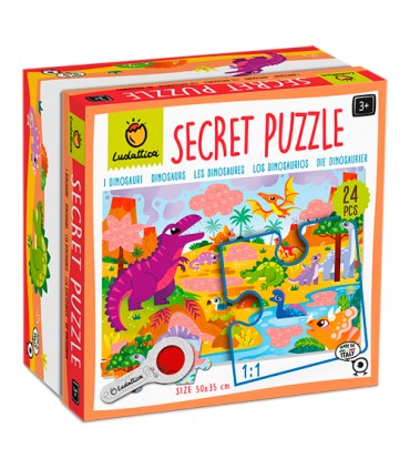 SECRET PUZZLE DINOSAURIOS