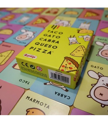 TACO GATO CABRA QUESO PIZZA LUDILO