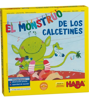 EL MONSTRUO DE LOS CALCETINES HABA