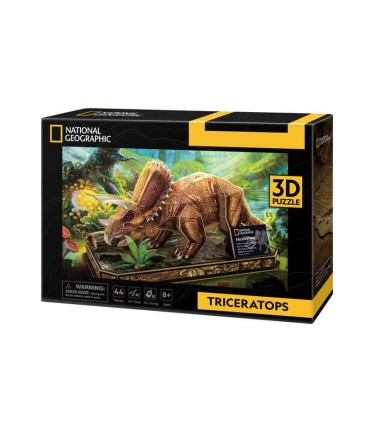 PUZZLE 3D TRICERATOPS N.GEOGRAPHIC