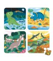 SET 4 PUZZLES EVOLUTIVOS DINOS JANOD