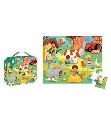 PUZZLE 1 DÍA EN LA GRANJA JANOD