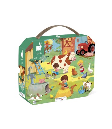 PUZZLE 1 DÍA EN LA GRANJA JANOD