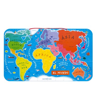 PUZLE MAGNÉTICO ATLAS MUNDIAL