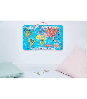 PUZLE MAGNÉTICO ATLAS MUNDIAL