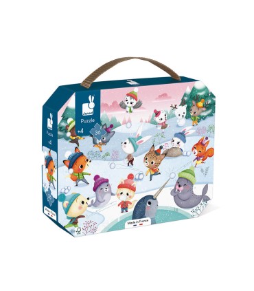 PUZLE FIESTA EN LA NIEVE JANOD