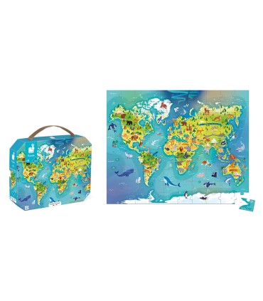 PUZZLE DEL MUNDO JANOD