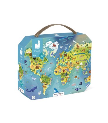 PUZZLE DEL MUNDO JANOD