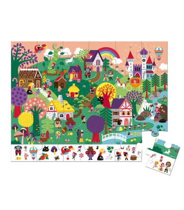 PUZZLE DE OBSERVACIÓN-LOS CUENTOS