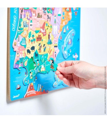 MAPA MAGNÉTICO DE ESPAÑA JANOD