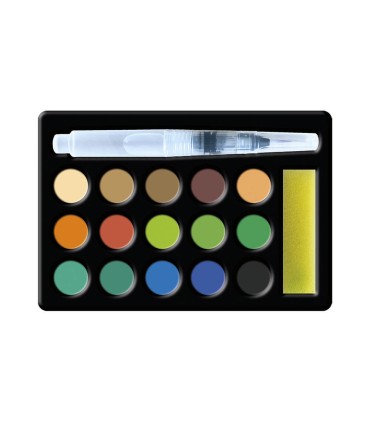 PINTURA POR NUMEROS ANIMALES DEL BOSQUE