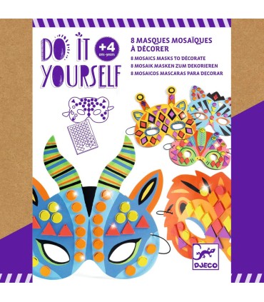 MÁSCARAS PARA DECORAR-ANIMALES DE LA SELVA