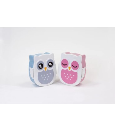 PORTAMERIENDAS BÚHO AZUL