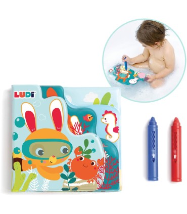 LIBRO DE BAÑO PARA COLOREAR