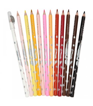 LÁPICES COLOREAR PIEL Y PELO TOP MODEL