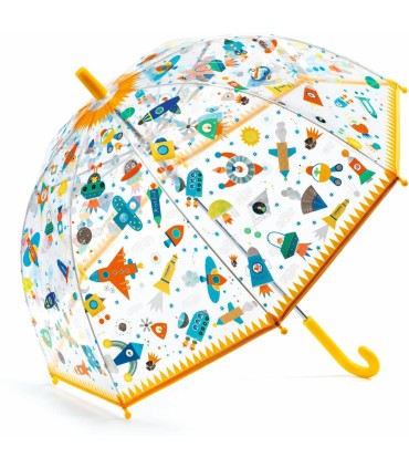 PARAGUAS TRANSPARENTE ESPACIO DJECO