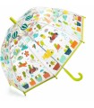 PARAGUAS TRANPARENTE RANITAS DJECO