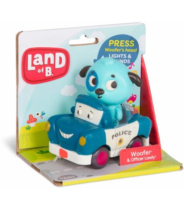 PERRITO WOOFER CON SU COCHE POLICÍA B. YOU