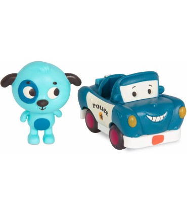 PERRITO WOOFER CON SU COCHE POLICÍA B. YOU