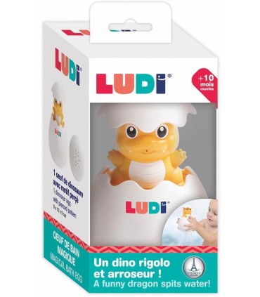 HUEVO DE BAÑO MÁGICO CON DRAGÓN
