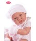 RECIÉN NACIDA CON TOQUILLA DE PUNTO