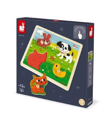 PUZLE TACTIL ANIMALES