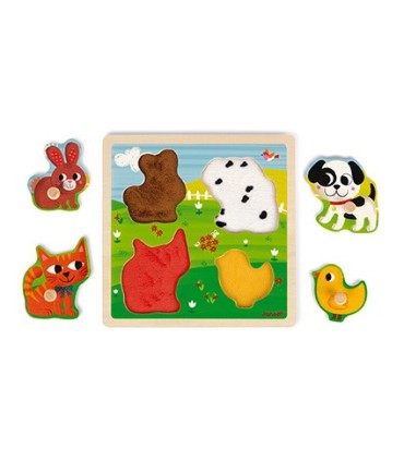 PUZLE TACTIL ANIMALES