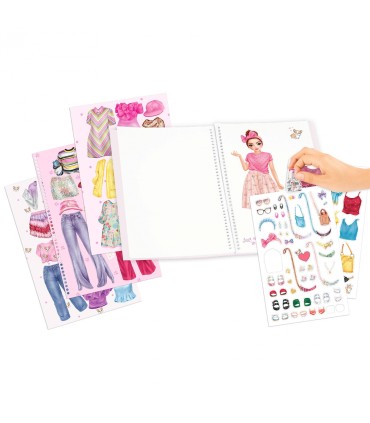 CUADERNO DRESS ME UP TOP MODEL