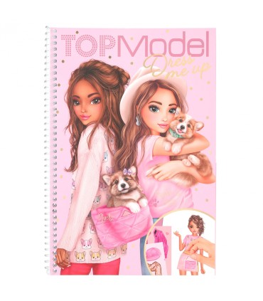 CUADERNO DRESS ME UP TOP MODEL