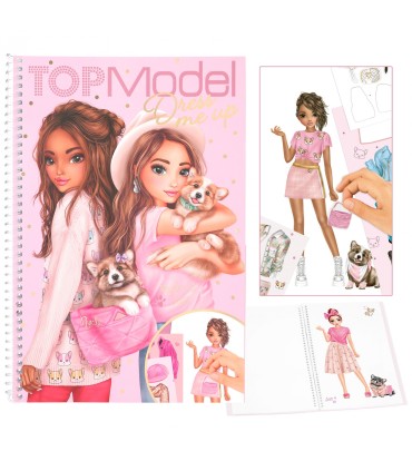 CUADERNO DRESS ME UP TOP MODEL