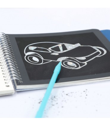 MONSTER CARS MINI MAGIC SCRATCH BOOK