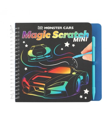 MONSTER CARS MINI MAGIC SCRATCH BOOK