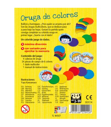 ORUGA DE COLORES HABA