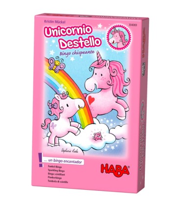 UNICORNIO DESTELLO BINGO CHISPEANTE HABA