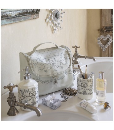 NECESER DE VIAJE DE ENCAJE ACUARELA