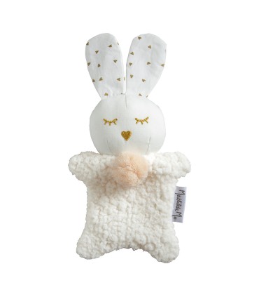 PELUCHE CONEJITO MINI TOUDOUX CON BOLSITA