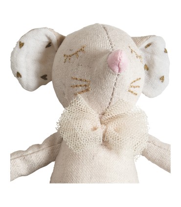 BEBÉ RATÓN LEO Y SU MOISÉS