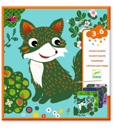 CUADROS PARA RASCAR ANIMALES PQ