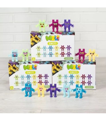 MELI EMOTI RAINBOW 12 PIEZAS