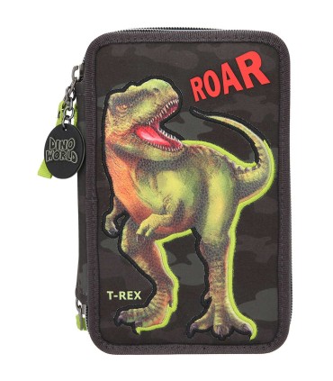 DINO WORLD ESTUCHE T-REX TRIPLE