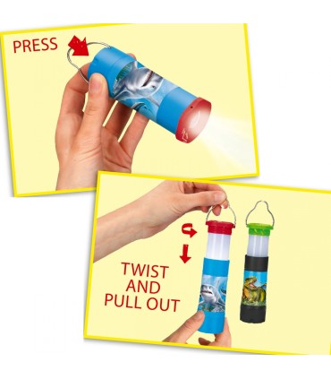 LINTERNA - LAMPARA DINO WORLD