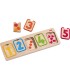PUZZLE DE MADERA LOS PRIMEROS NÚMEROS
