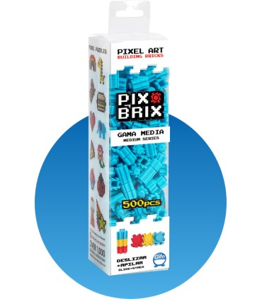 PIX BRIX 500 PIEZAS AZUL
