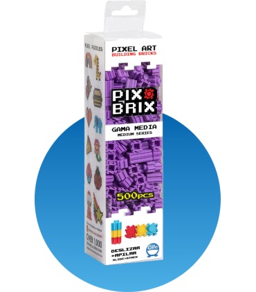 PIX BRIX 500 PIEZAS MORADO