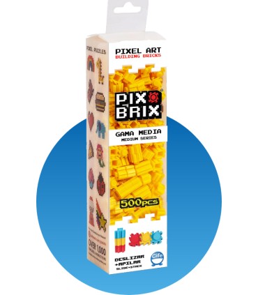 PIX BRIX 500 PIEZAS AMARILLO